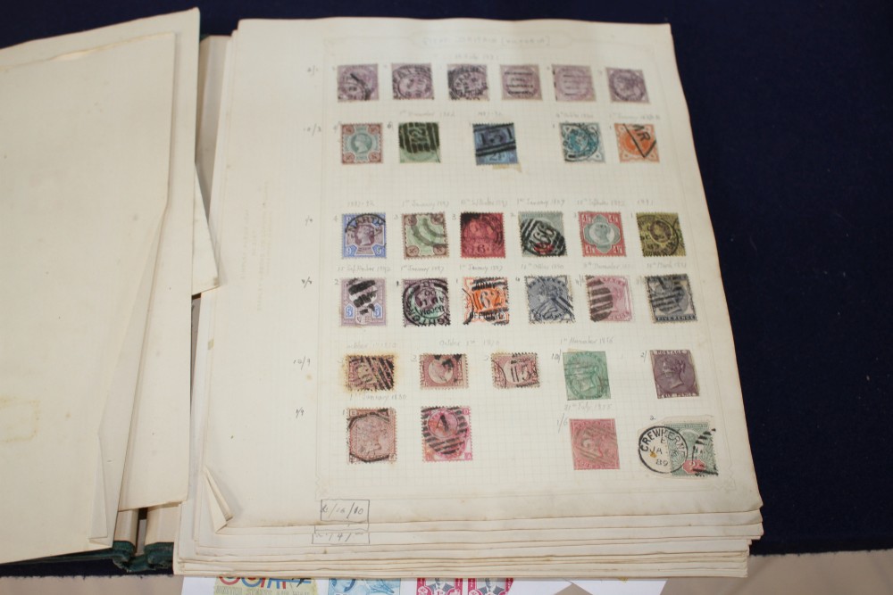 A World Stamp album, Victoria 1840 onwards including Penny reds